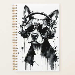 Agenda Auriculares Guay Dog Mascotas cortos Tinta blanca 