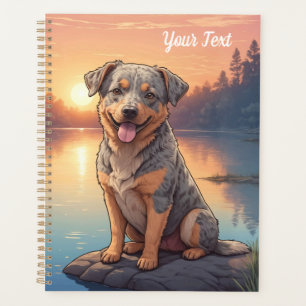 Agenda Australian Cattle Dog junto al lago