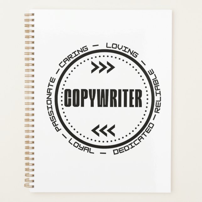 Agenda Autor de copias asombroso (Anverso)