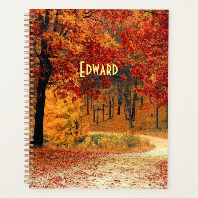 Agenda Autumn Road (Anverso)