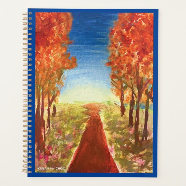 Agenda Autumn Road - KidsArt para CHOC (Anverso)