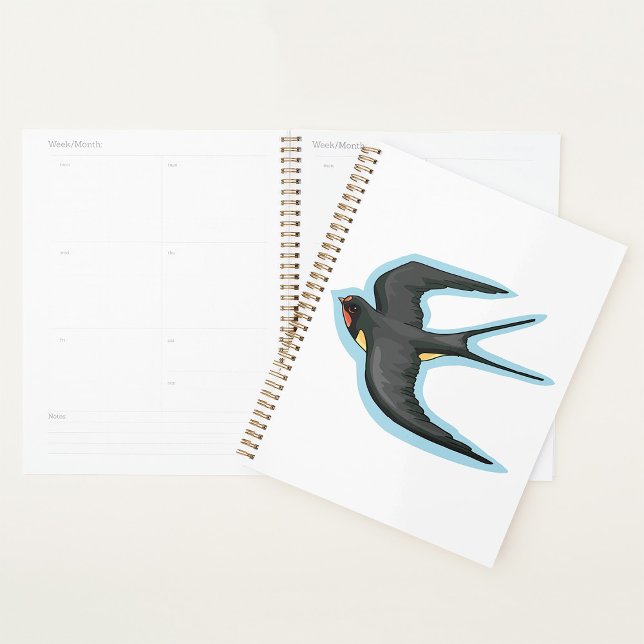 Agenda Ave En Planner De Espiral De Vuelo (Subido por el creador)