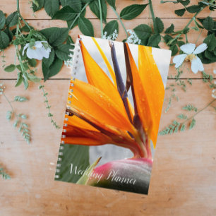 Agenda Ave tropical del Boda floral del paraíso