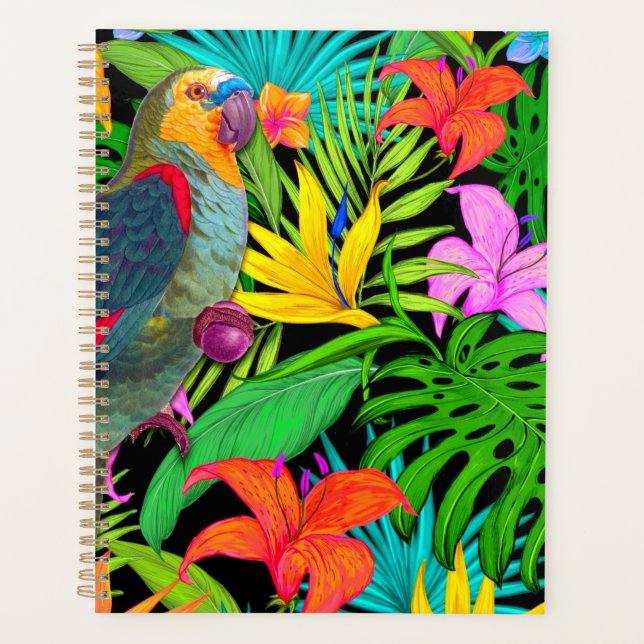 AGENDA AVE TROPICAL PARROT (Anverso)