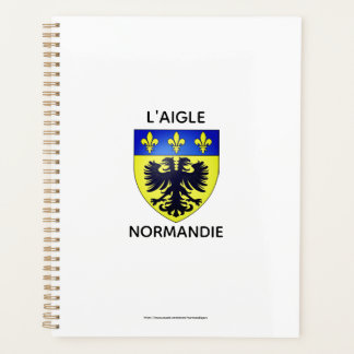 Agenda avec le blason de L'Aigle - Normandie