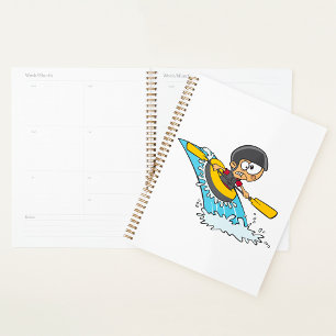 Agenda Aventura de Rafting Whitewater con niño asustado