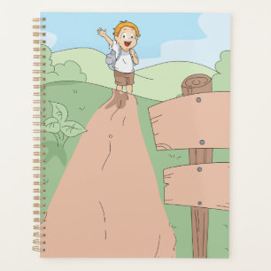 Agenda Aventura de senderismo del pequeño explorador