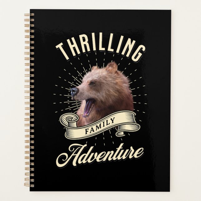 Agenda Aventura familiar de Thrill (Anverso)