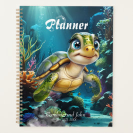 Agenda Aventuras submarinas con la alegre tortuga.