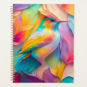 Agenda Aves de fantasía Pájaro de seda