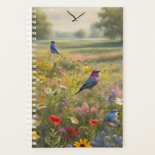 Agenda Aves y flores silvestres en el campo