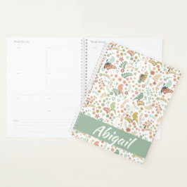 Agenda Aves y ramas de Shabby personalizadas