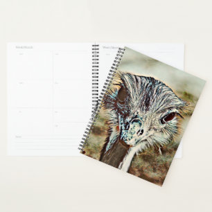 Agenda avestruz de toony