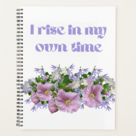 Agenda Awakening Energy Floral Planner