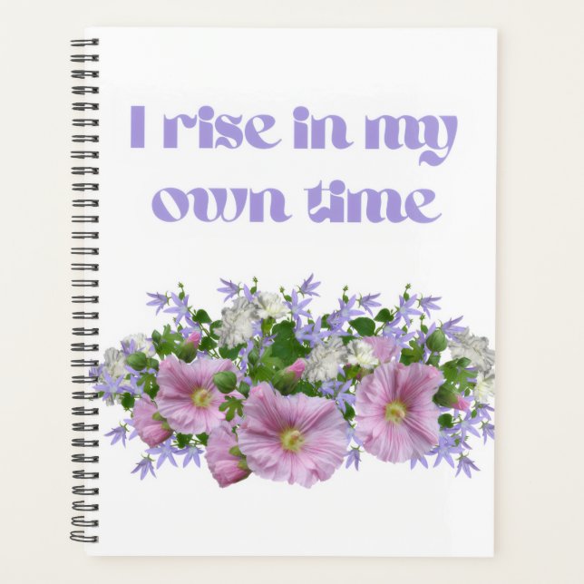 Agenda Awakening Energy Floral Planner (Anverso)