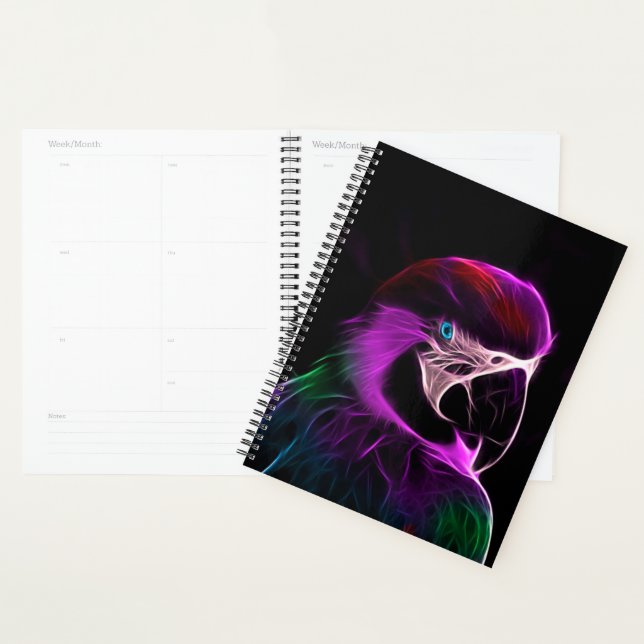 Agenda Awesome Plum Glow Parrot (Demostración)