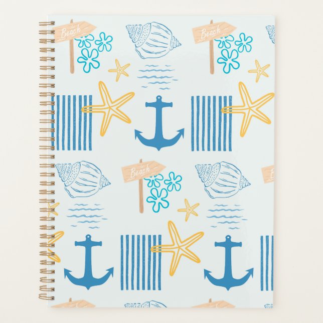 Agenda Azul costero (Anverso)