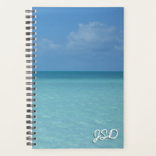 Agenda Azul turquesa tropical del horizonte del Caribe