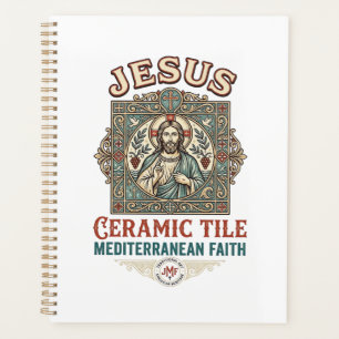Agenda Azulejo de cerámica Jesús Fe mediterránea Cerámica