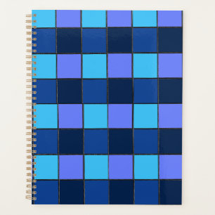 Agenda Azulejo de Mosaico Personalizado y Patrón de Cuadr