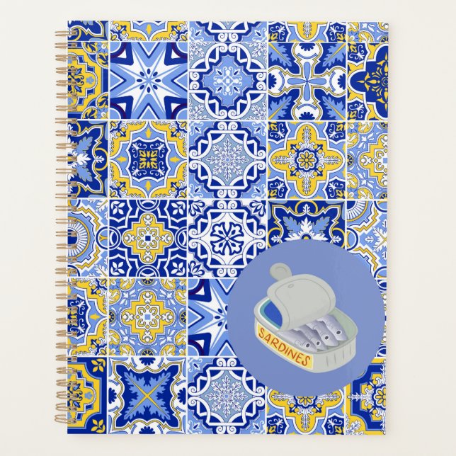 Agenda Azulejos y Sardinas (Anverso)