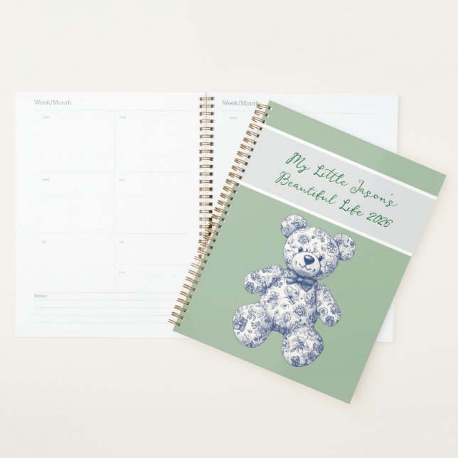 Agenda Baby’s First Year Planner | Baby Daily Schedule (Demostración)