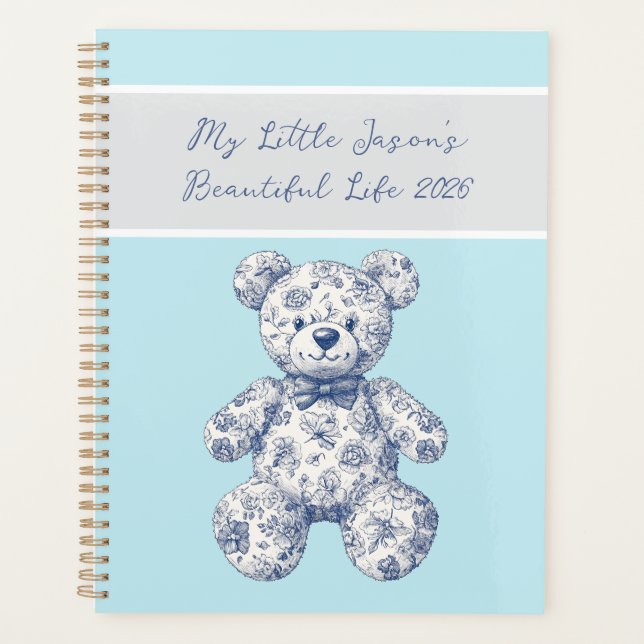 Agenda Baby’s First Year Planner | Baby Daily Schedule (Anverso)