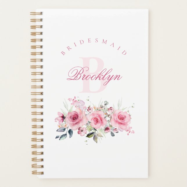 Agenda Bachelorette de la dama de honor personalizada (Anverso)