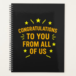 Agenda Back to School Congratulations – Quote