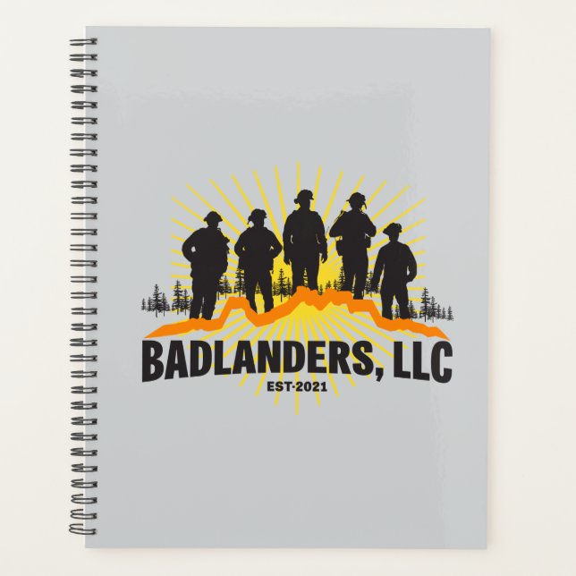 Agenda Badlanders LLC Planner (Anverso)