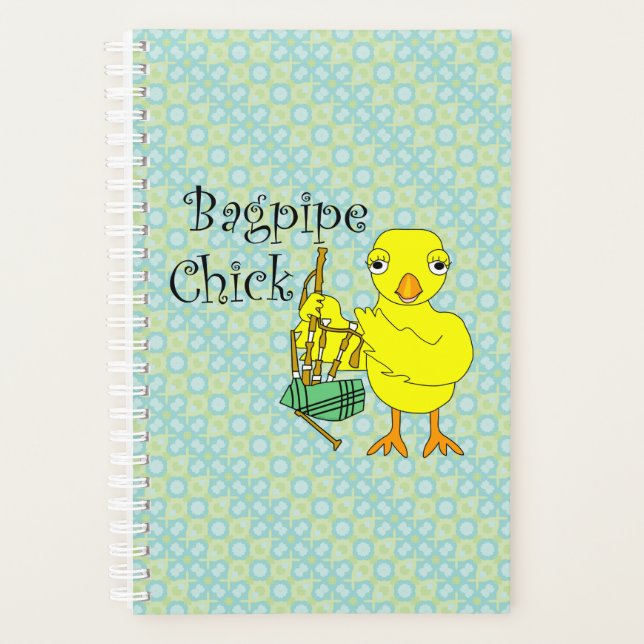 Agenda Bagpipe Chick Text (Anverso)