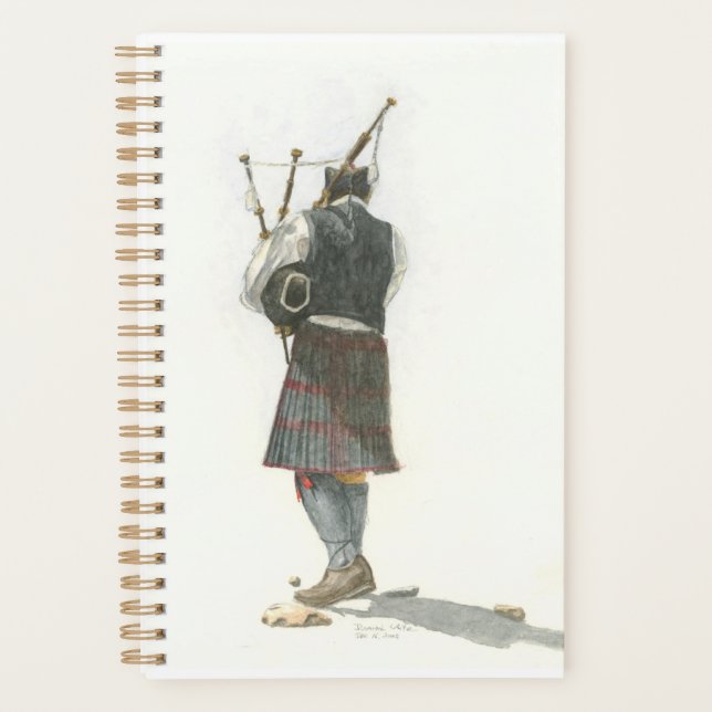 Agenda Bagpiper (Anverso)