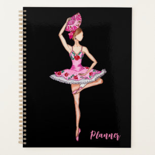 Agenda Bailarina de ballet ballet baleada con un planific