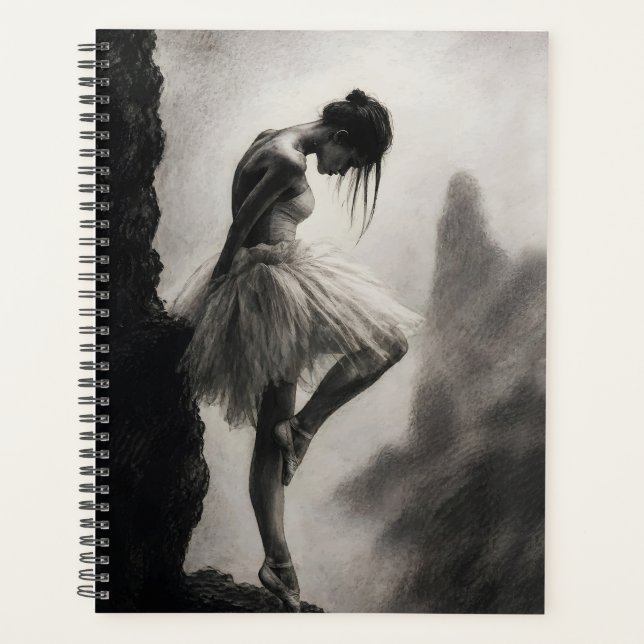 Agenda Bailarina en el Borde del Acantilado Arte Dramátic (Anverso)