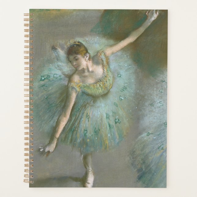 Agenda Bailarina en Green Edgar Degas (Anverso)
