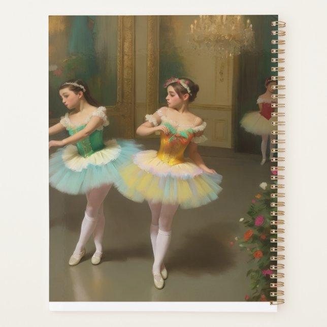 Agenda Bailarinas en el estilo romántico (Reverso)