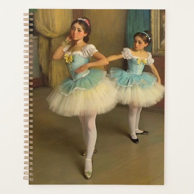 Agenda Bailarinas en el estilo romántico (Anverso)