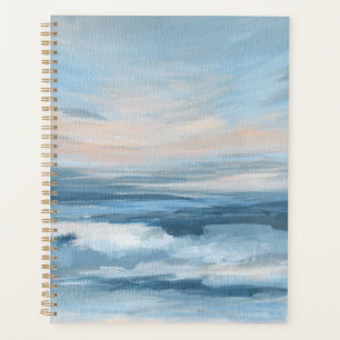 Agenda Baja marea - Pintura abstracta de la capa marina