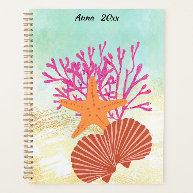 Agenda Bajo el mar (Anverso)