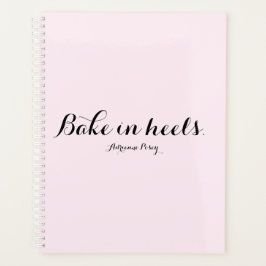Agenda Bake In Heels Planner Large