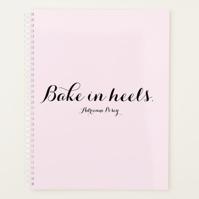 Agenda Bake In Heels Planner Large (Anverso)