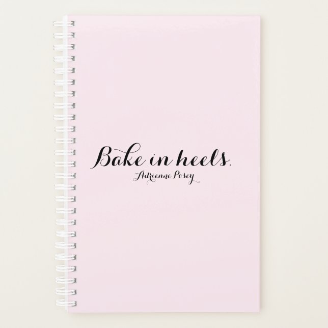 Agenda Bake In Heels Planner Small (Anverso)