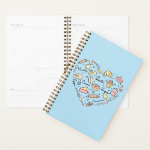 Agenda Baker Heart Funny Bakery Baking Pastry Chef