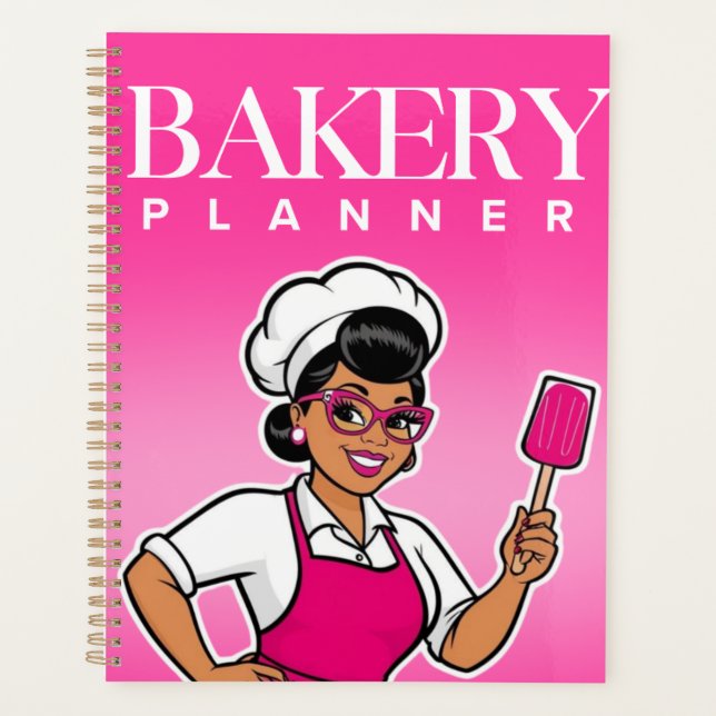 Agenda Bakery planner (Anverso)