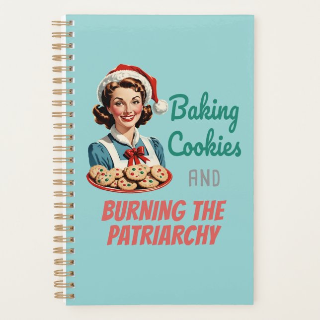 Agenda Baking Cookies and Burning the Patriarchy (Anverso)
