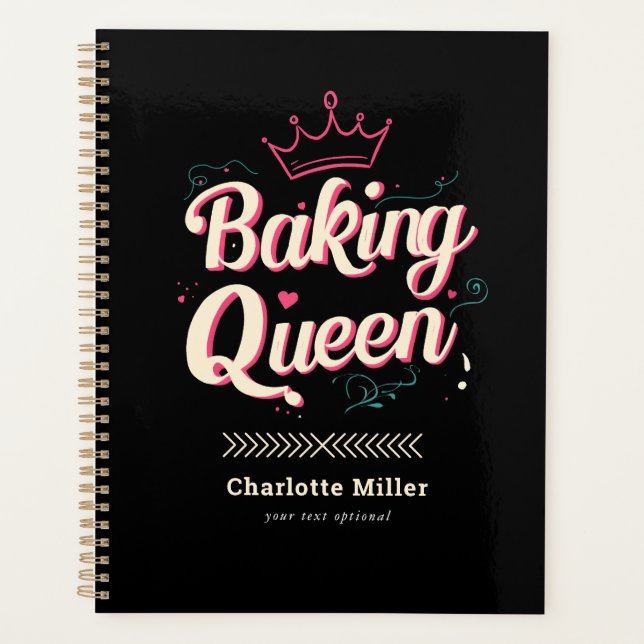 Agenda Baking Queen – Custom  (Anverso)