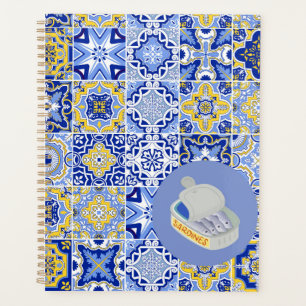 Agenda Baldosas azules y sardinas