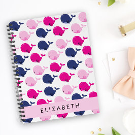 Agenda Ballenas, Patrón De Ballenas, Tu Nombre