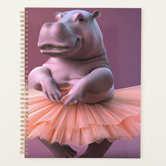 Agenda Ballerina Hippo (Anverso)