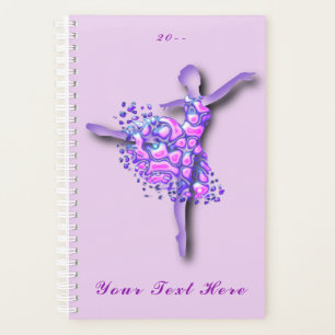 Agenda Ballerina Planner Ballet Chica Personalizable